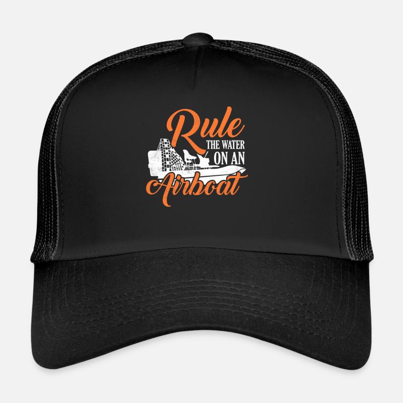 Régnez l’eau sur une hélice d’hydroplane d’hydroglisseur Casquette trucker 