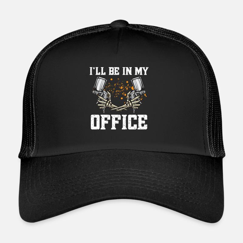 Body Painter Car Painter Painter - Trucker Cap - black/black