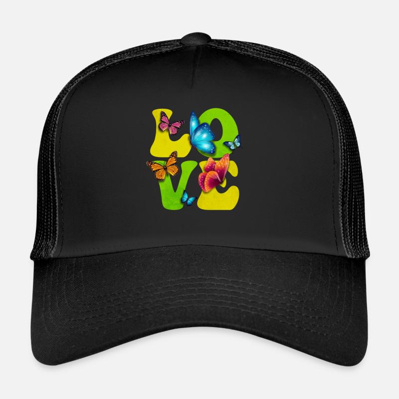 Papillon monarque insecte Casquette trucker 