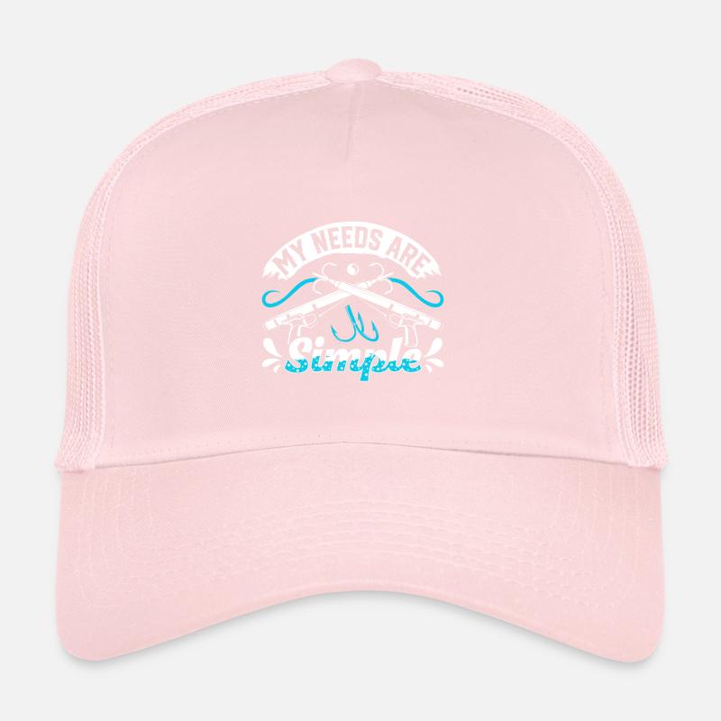 Speerfischer Mes besoins sont simples Pêche sous-marine Casquette trucker 
