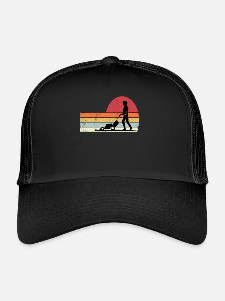 Tondeuse - Casquette trucker  - noir/noir - Devant