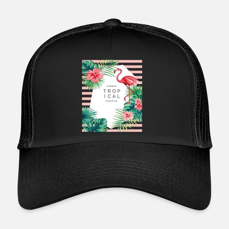 SUMMER - Trucker Cap - black/black