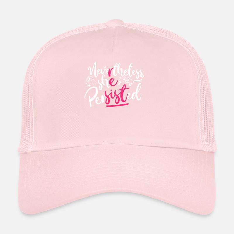 Feminist Nevertheless She Trucker Cap