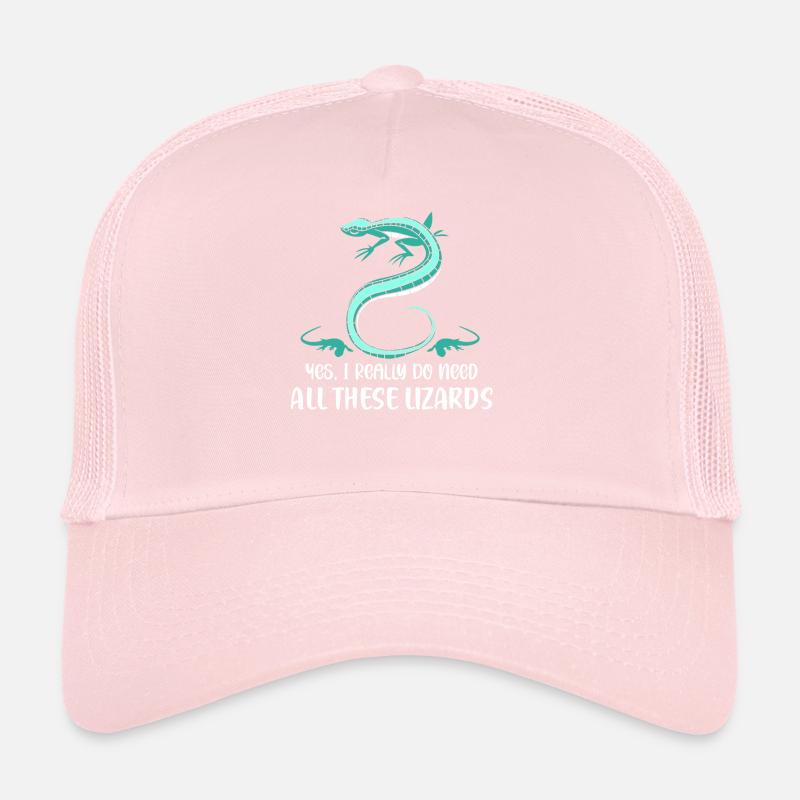 Yes, I Really Do Need All These Lizards Lizard Lov Trucker Cap