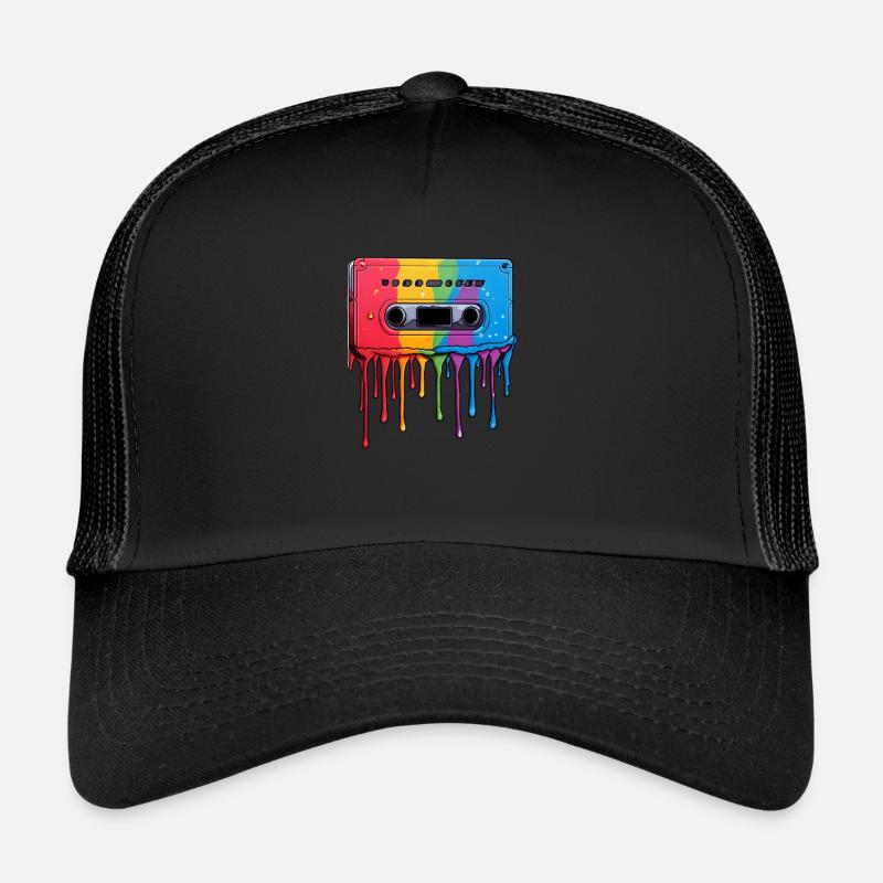Gouttes de cassette Casquette trucker 