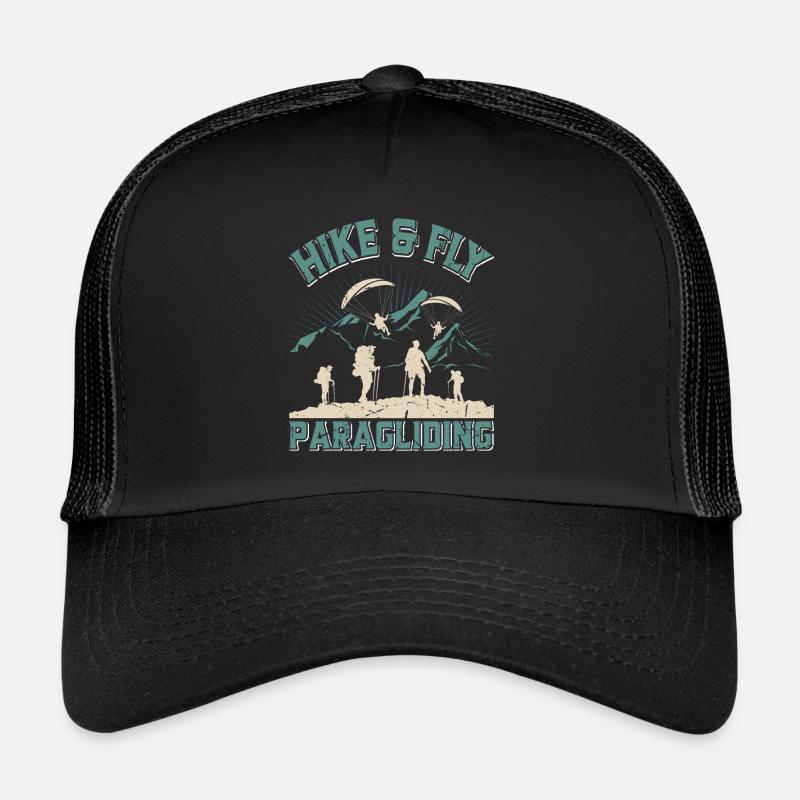 Hike and Fly Paragliding Paragliders Trucker Cap