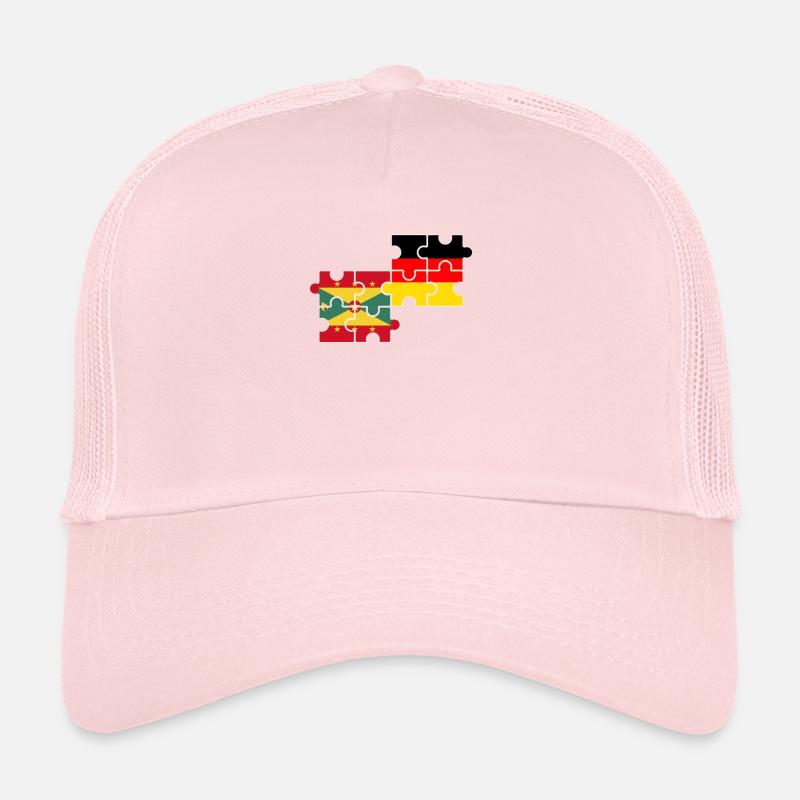 Grenada Deutschland Flagge Deutsch Grenader Trucker Cap