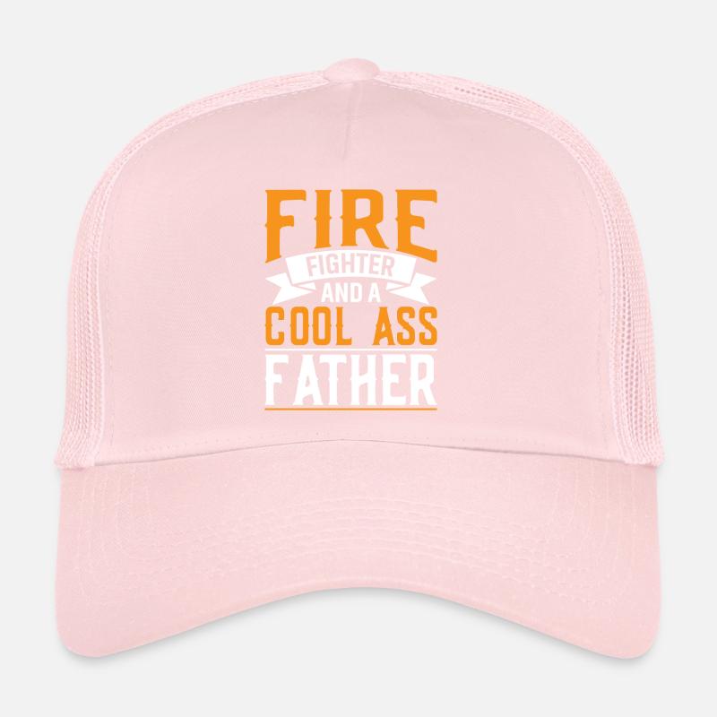 Pompier et papa cool Casquette trucker 