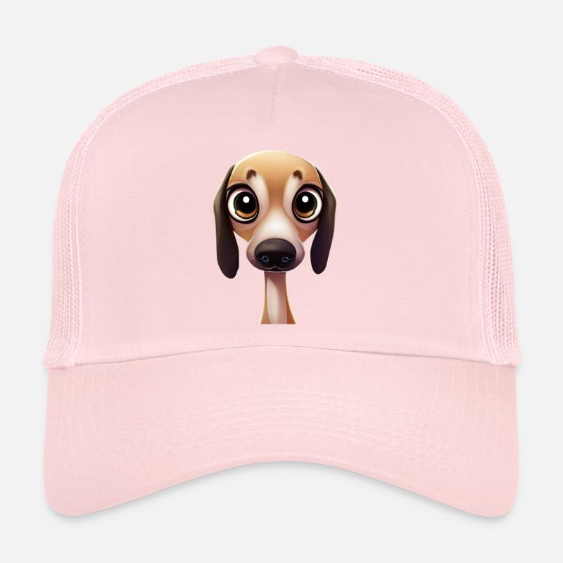 Anmutige Windhund-Pose Trucker Cap