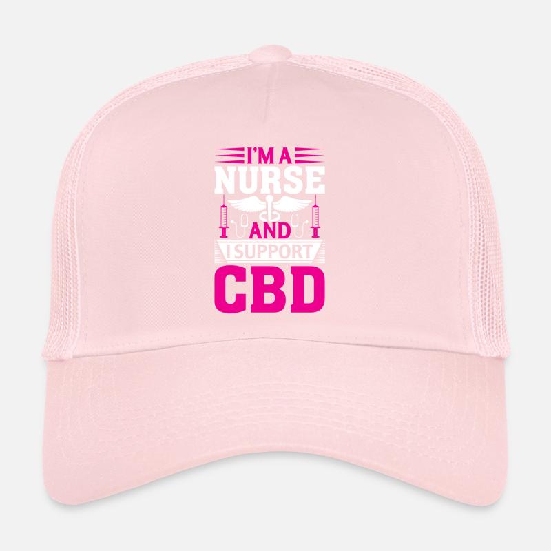 I'm a nurse and I support cbd Trucker Cap