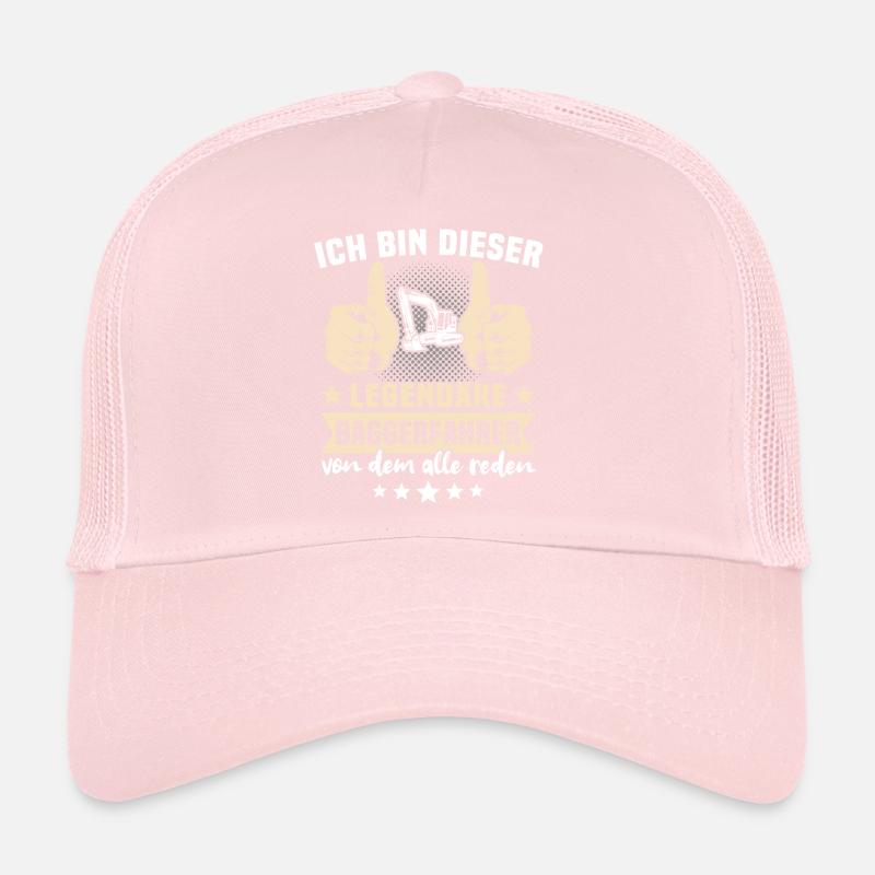 Baggerfuehrer Baggerfahrer Trucker Cap