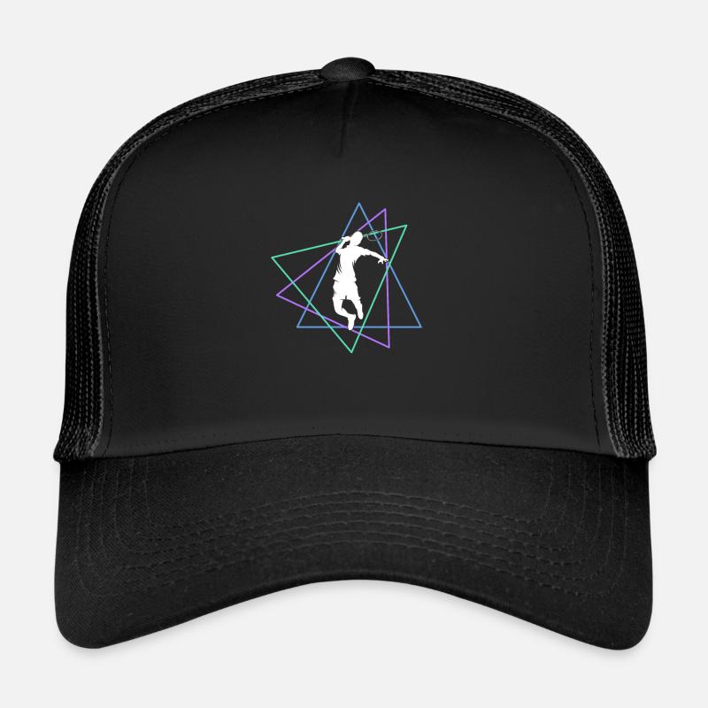 Badminton - Trucker Cap - Schwarz/Schwarz