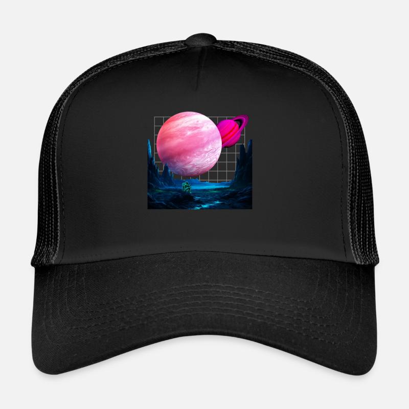 Astronaute EDM du Planeten Techno Festival Casquette trucker 