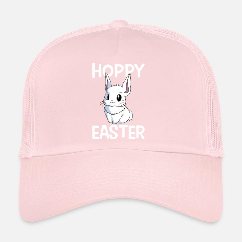 Hoppy Easter Sweet Easter Bunny Chasse aux œufs de Pâques Casquette trucker 