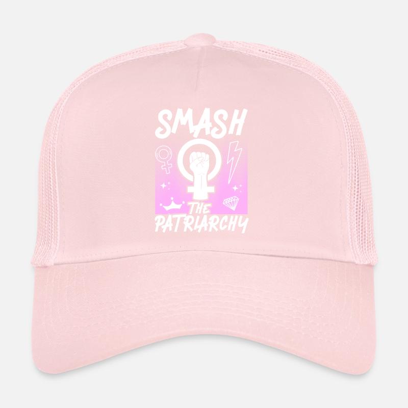 Feminist Smash Patriarchy Trucker Cap