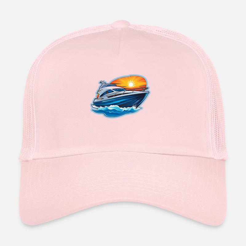 Yacht Boot Trucker Cap