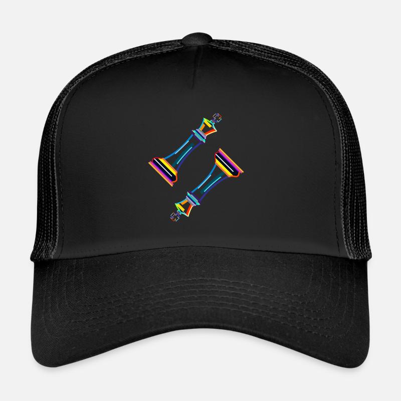 Grand maître Queen Player Échecs professionnels Casquette trucker 