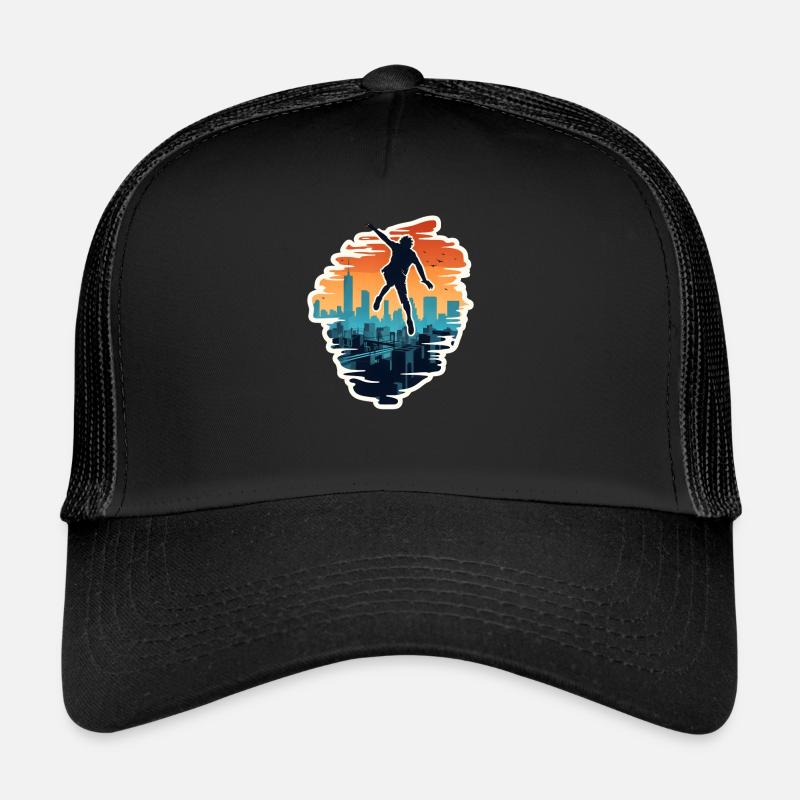 Course libre de parkour Casquette trucker 