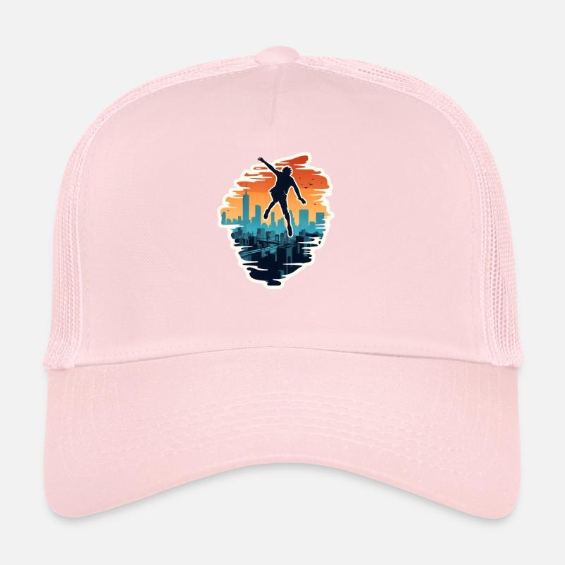 Course libre de parkour Casquette trucker 