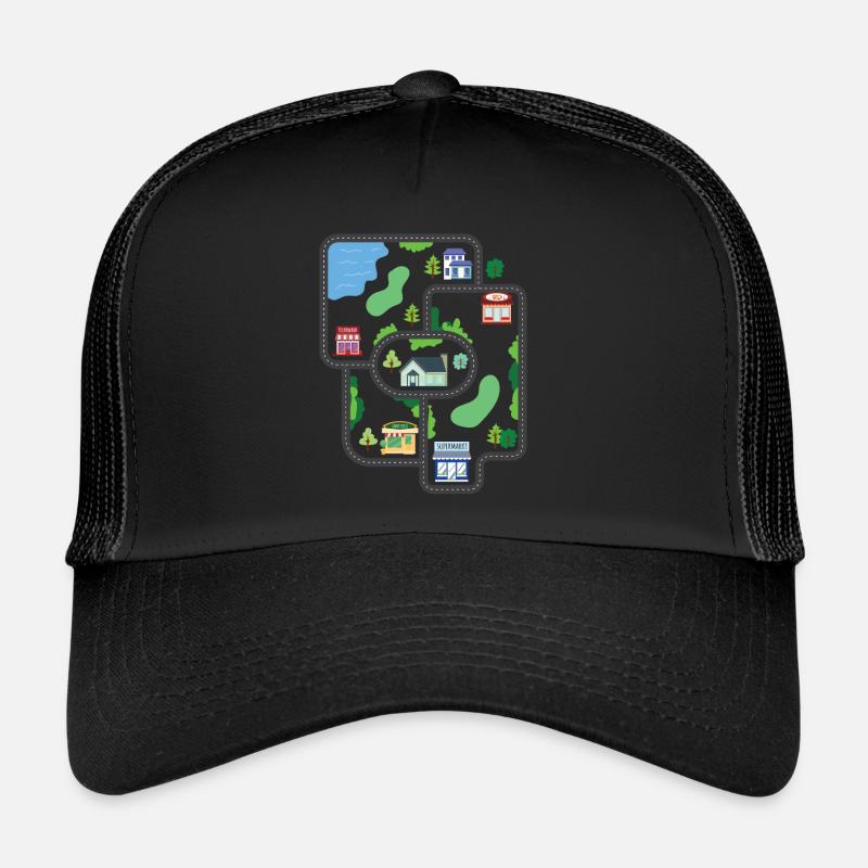 Spielteppich Spielmatte Massage Trucker Cap