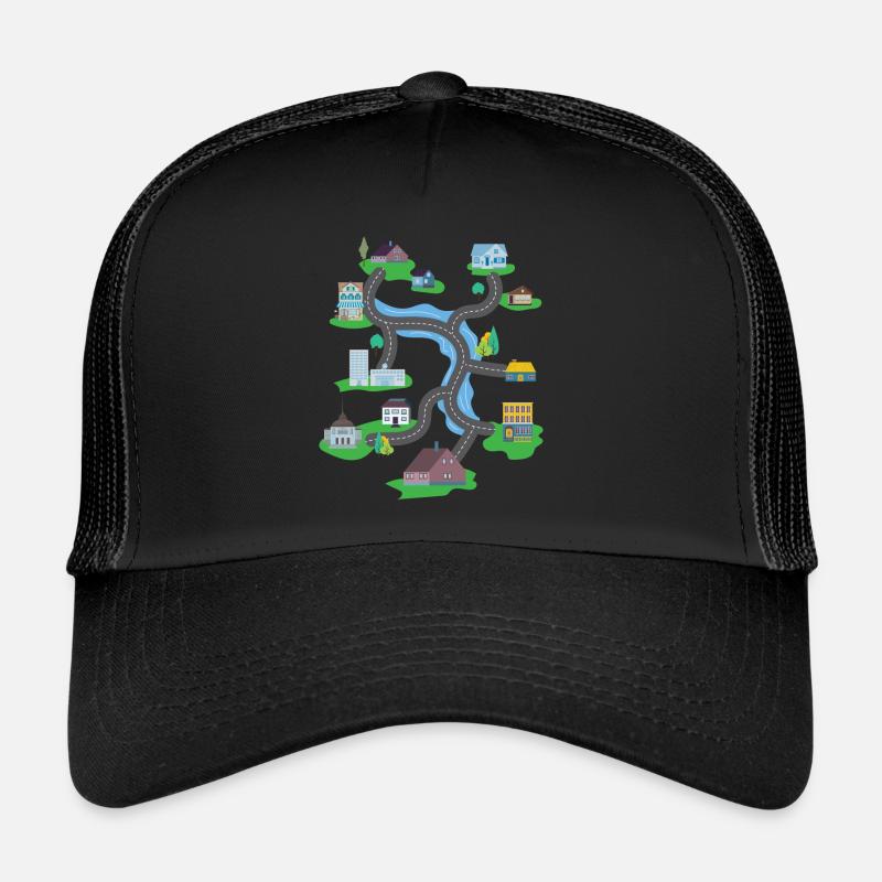 Spielteppich Spielmatte Massage Trucker Cap