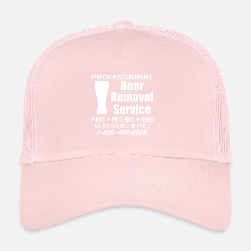 Professional Beer Removal Service Trucker Cap