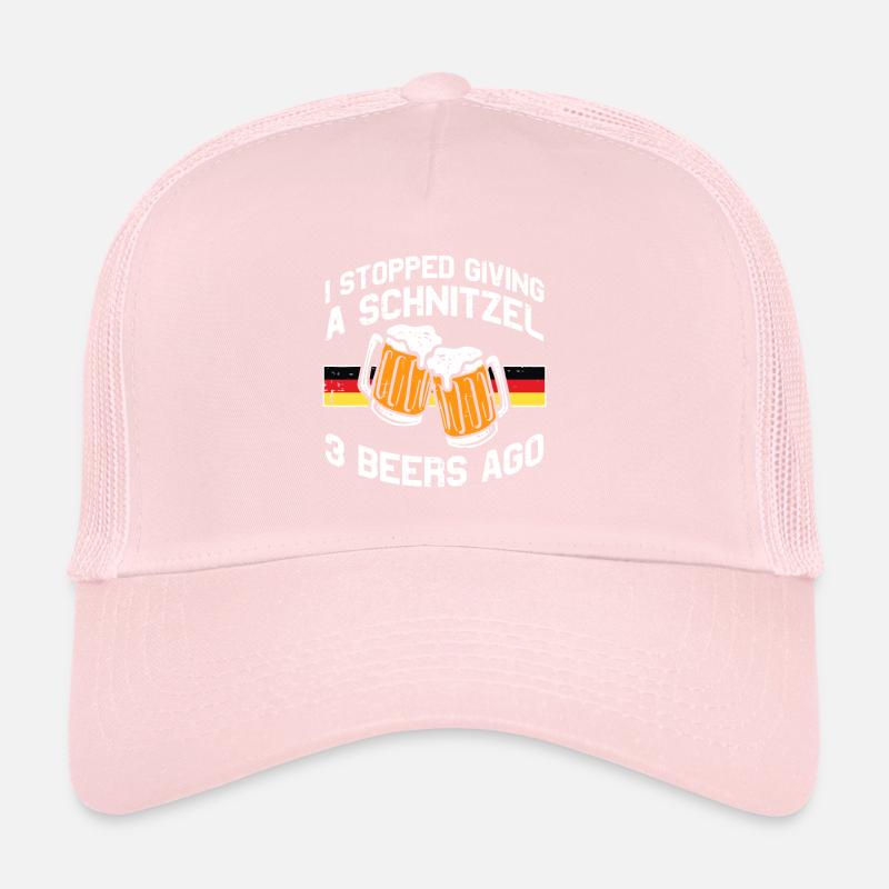 Hörte auf, Schnitzel lustig zu geben Bayern Trucker Cap