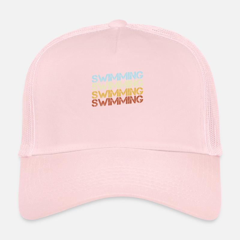 Natation Rétro Casquette trucker 