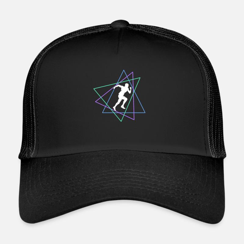 Joggen - Trucker Cap - Schwarz/Schwarz