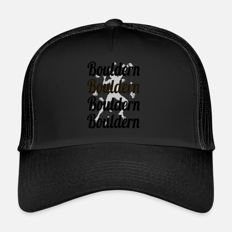 Bloc, bloc, escalade, bloc, bloc Casquette trucker 