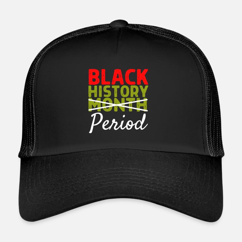 Période du Mois de l’histoire des Noirs African Pride BHM Casquette trucker 