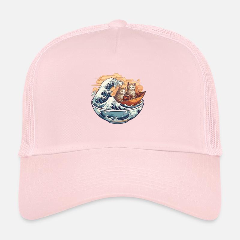 Authentic Ramen Motif for Otakus & Anime Fans Trucker Cap