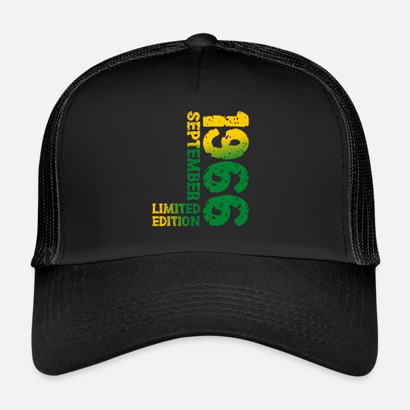 1966 September Limited Edition 57. Geburtstag Deko Trucker Cap