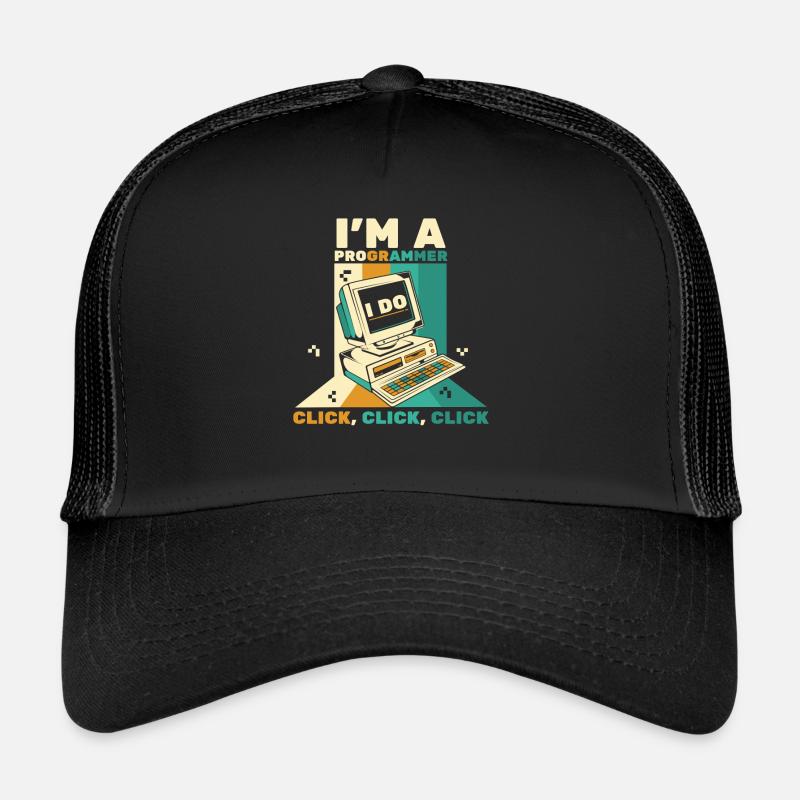 I'm A Programmer Click Softwareingenieur Coder Trucker Cap