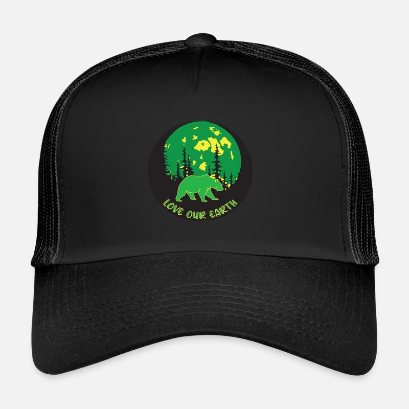 Aimez notre terre Casquette trucker 