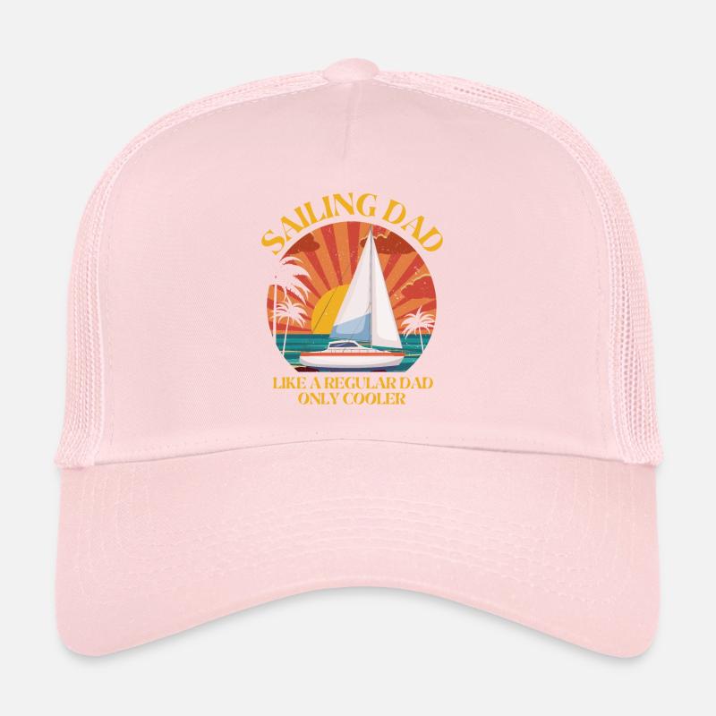Cooler Sailing Dad Trucker Cap