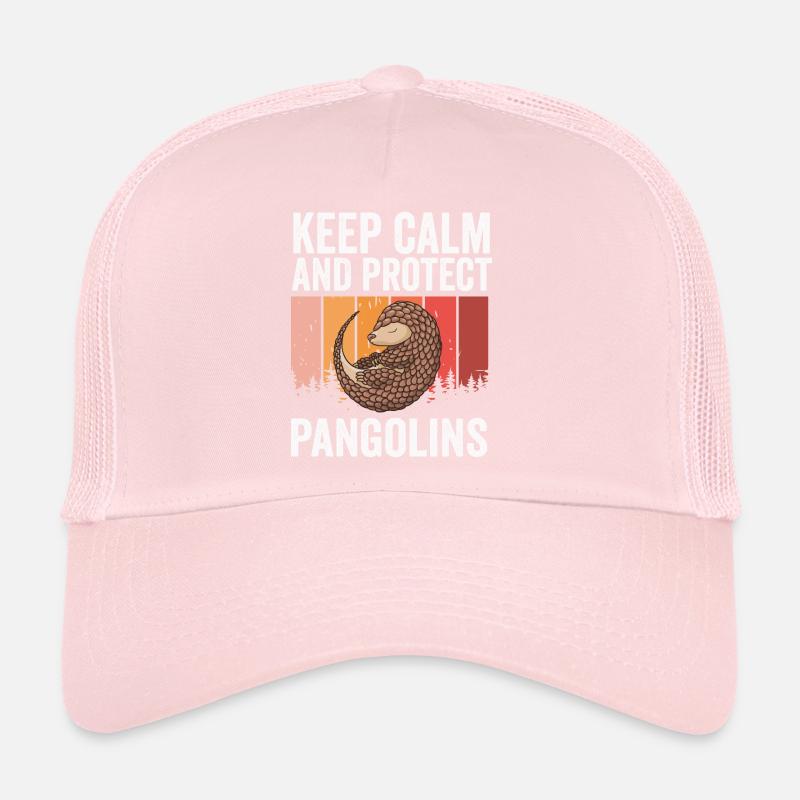 Protéger les propriétaires de pangolins Casquette trucker 
