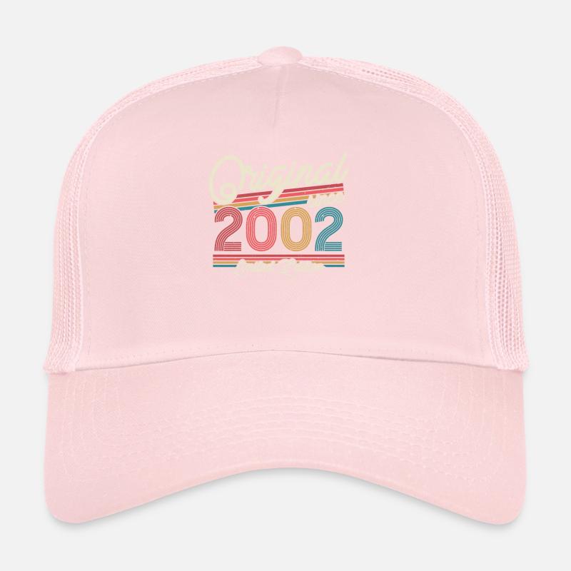 Millésime 2002 Cadeau 21/22 ans Casquette trucker 