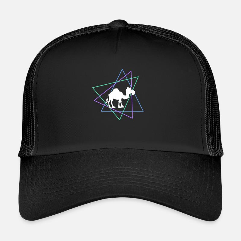 Dromedar - Trucker Cap - Schwarz/Schwarz