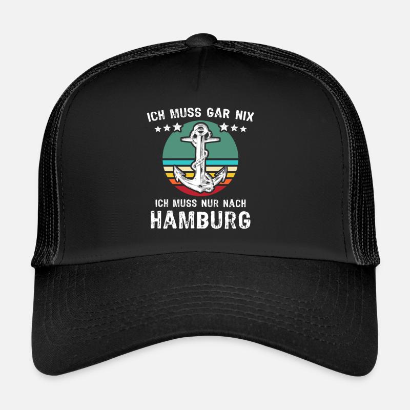 Hamburg Urlaub Trucker Cap