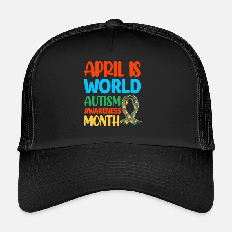 Autism Autistic Trucker Cap
