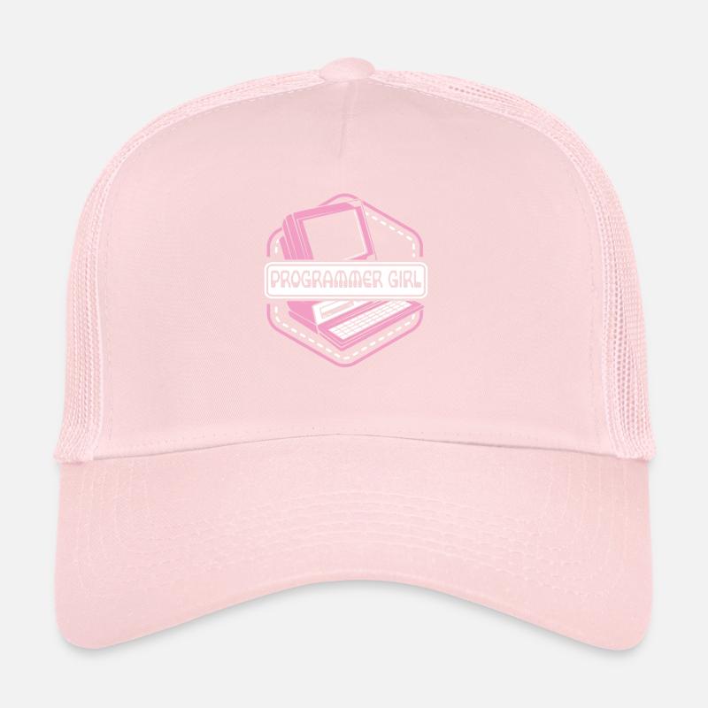 Programmer Girl Software Engineer Developer Trucker Cap