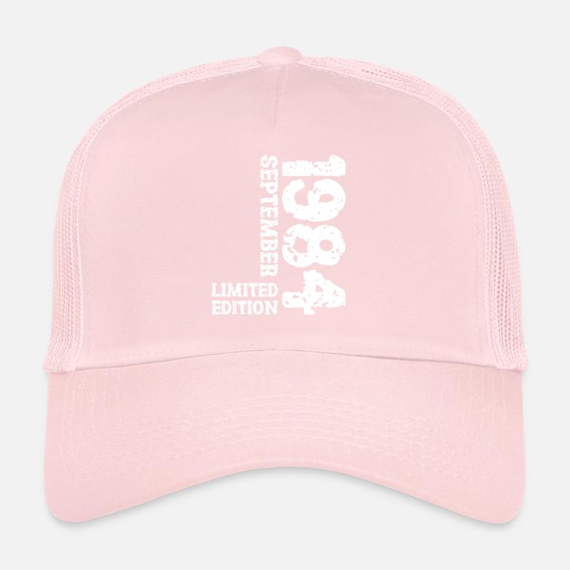 1984 Septembre Edition Limitée 39th Birthday Deco Casquette trucker 