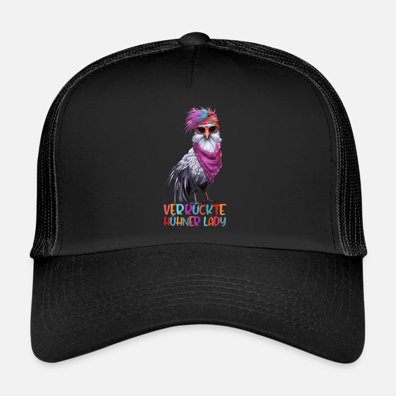 Witziger Spruch Landwirt Bauer Hühner Henne Trucker Cap