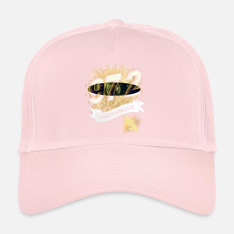 belle idée de Cadeau originale de la Martinique Casquette trucker 