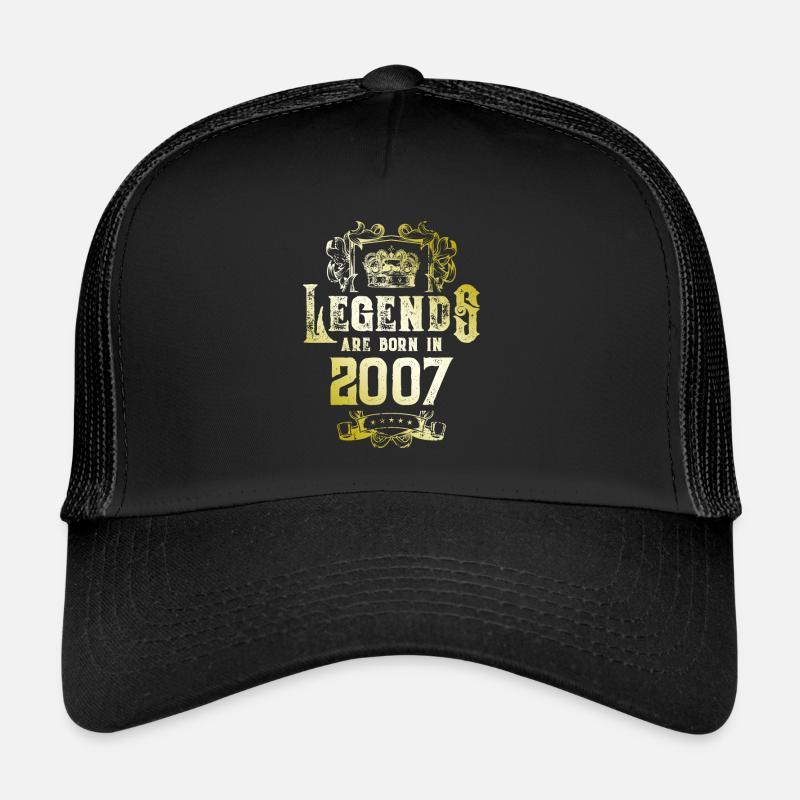 2007 legends geburtstag Trucker Cap