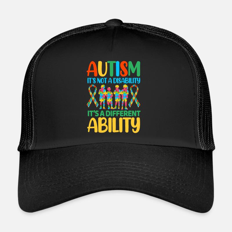 Autisme Autiste Casquette trucker 