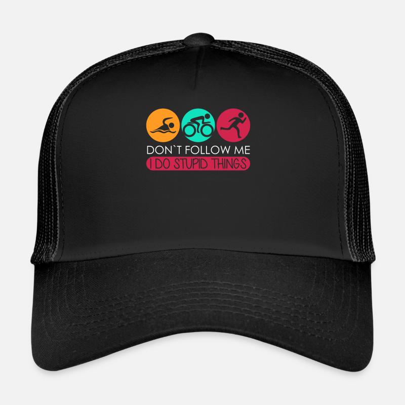 Triathlon lustig Triathleten Triathlet Trucker Cap