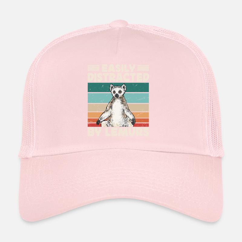 Lémurien à queue annelée Casquette trucker 
