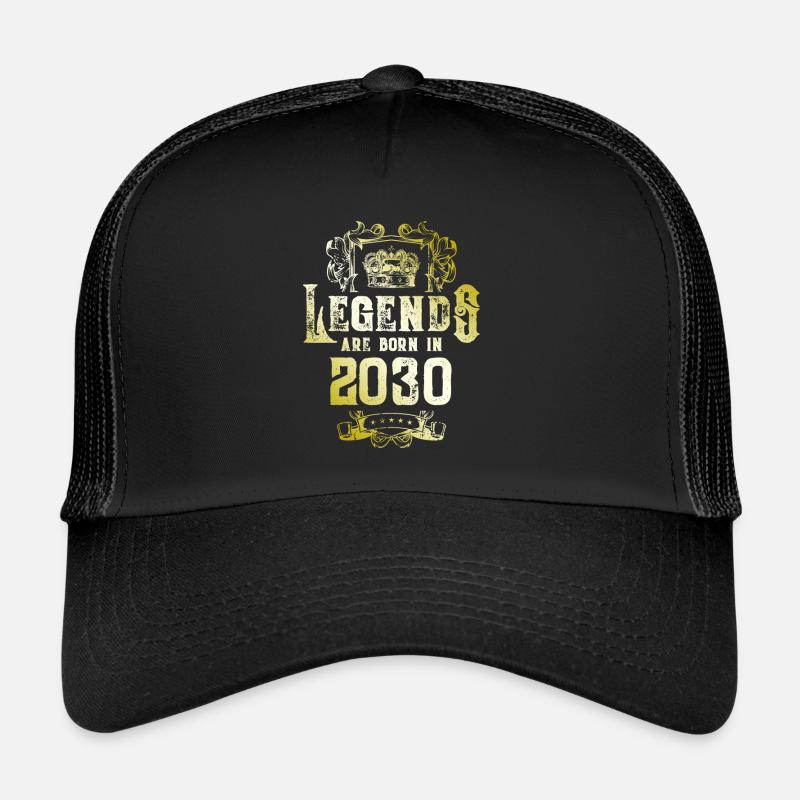 Anniversaire des légendes 2030 Casquette trucker 